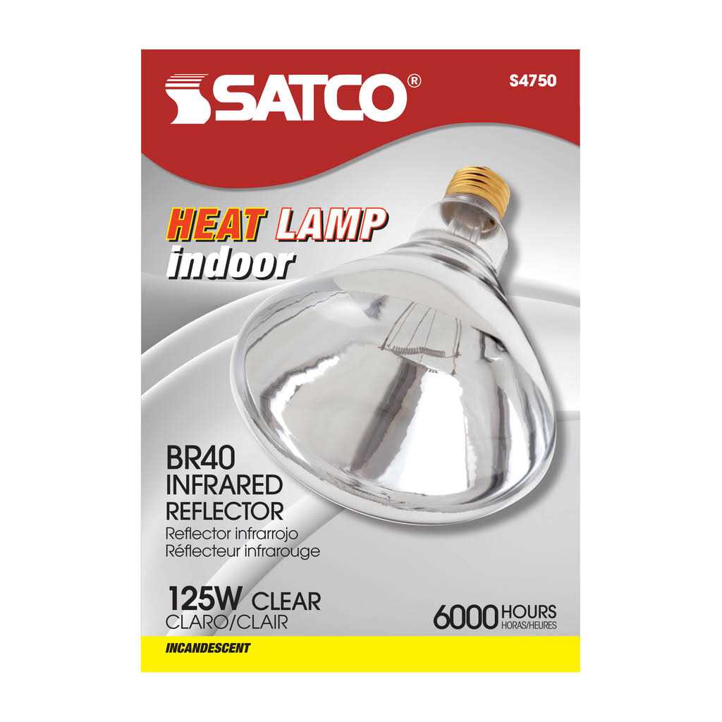 Satco R40 Incandescent Heat Light Bulb - Image 4
