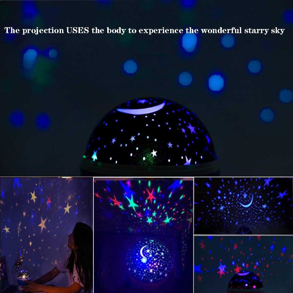 Star Night Light for Kids 12 Color Changing Lights Modes with USB Cable - Image 2