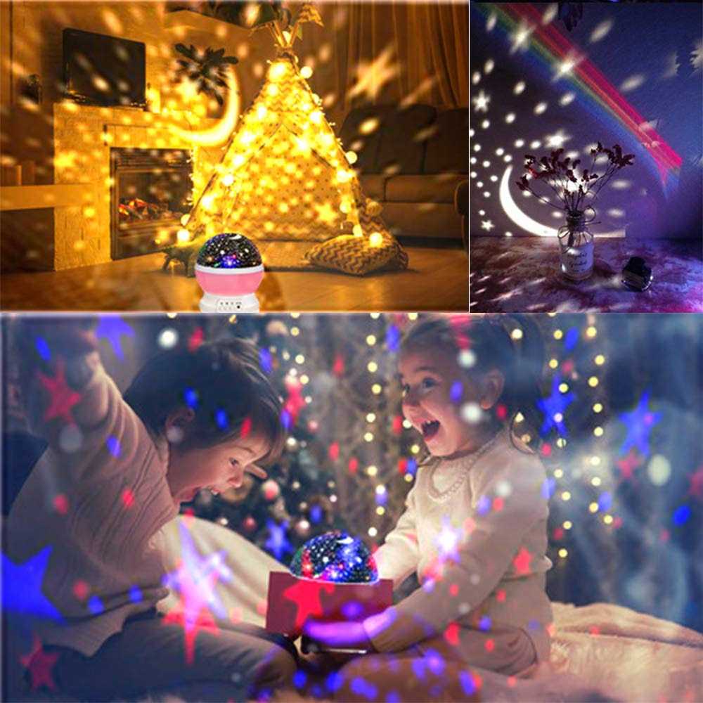 Star Night Light for Kids 12 Color Changing Lights Modes with USB Cable - Image 5