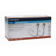 Westinghouse 03956 125 Watt R40 Infrared Heat Lamp Floodlight Bulb