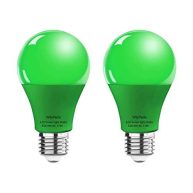 Wiyifada 2 Pack A19 Led Purple Light Bulbs,110v E26 Halloween Purple Led Lights 9w Replace Up To 100w