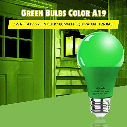 Wiyifada 2 Pack A19 Led Purple Light Bulbs,110v E26 Halloween Purple Led Lights 9w Replace Up To 100w - Image 5