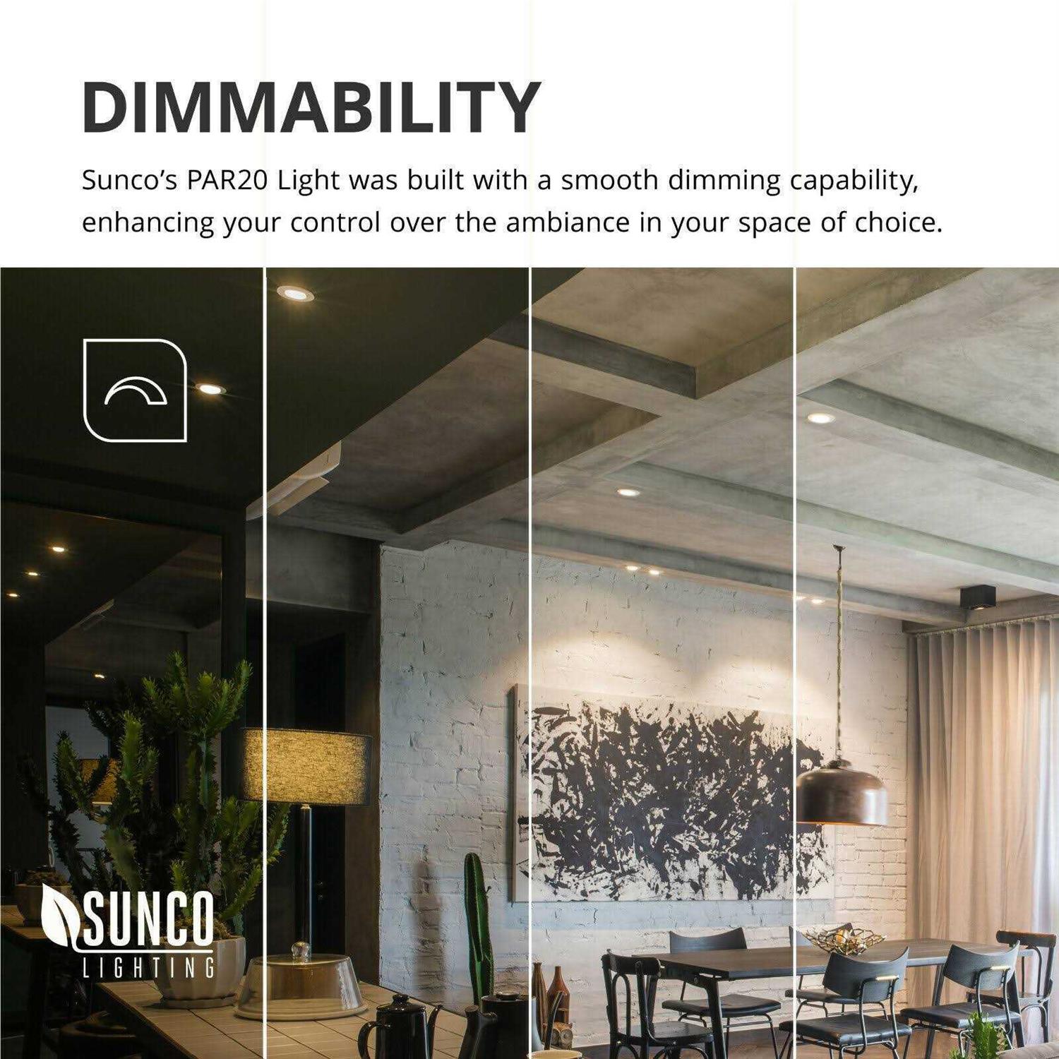 Sunco Lighting PAR20 LED Bulb - Image 5