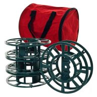 Trademark Home Extension Cord Reels with Bag or Christmas Light
