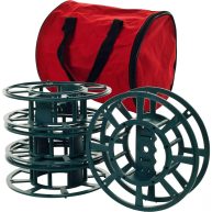 Trademark Home Extension Cord Reels with Bag or Christmas Light