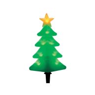 GE StayBright 4-Marker Christmas Tree Christmas Pathway Markers 72238LO