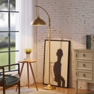 Woxxx Industrial Floor Lamp Modern Rustic Task Floor Lamp Finish