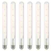 Westinghouse 4518820 6.5 watt & 75 watt Equivalent Clear T9 Dimmable Filament LED Light Bulb with Medium Base