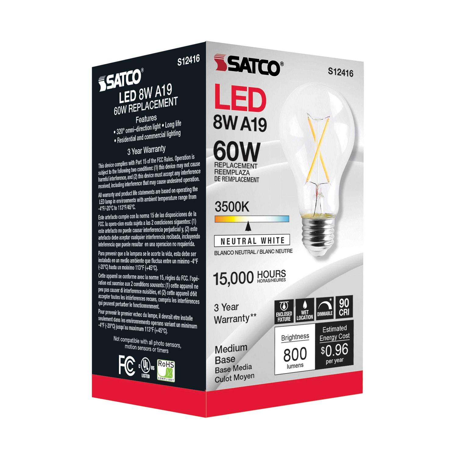 Satco LED Bulb - Image 3
