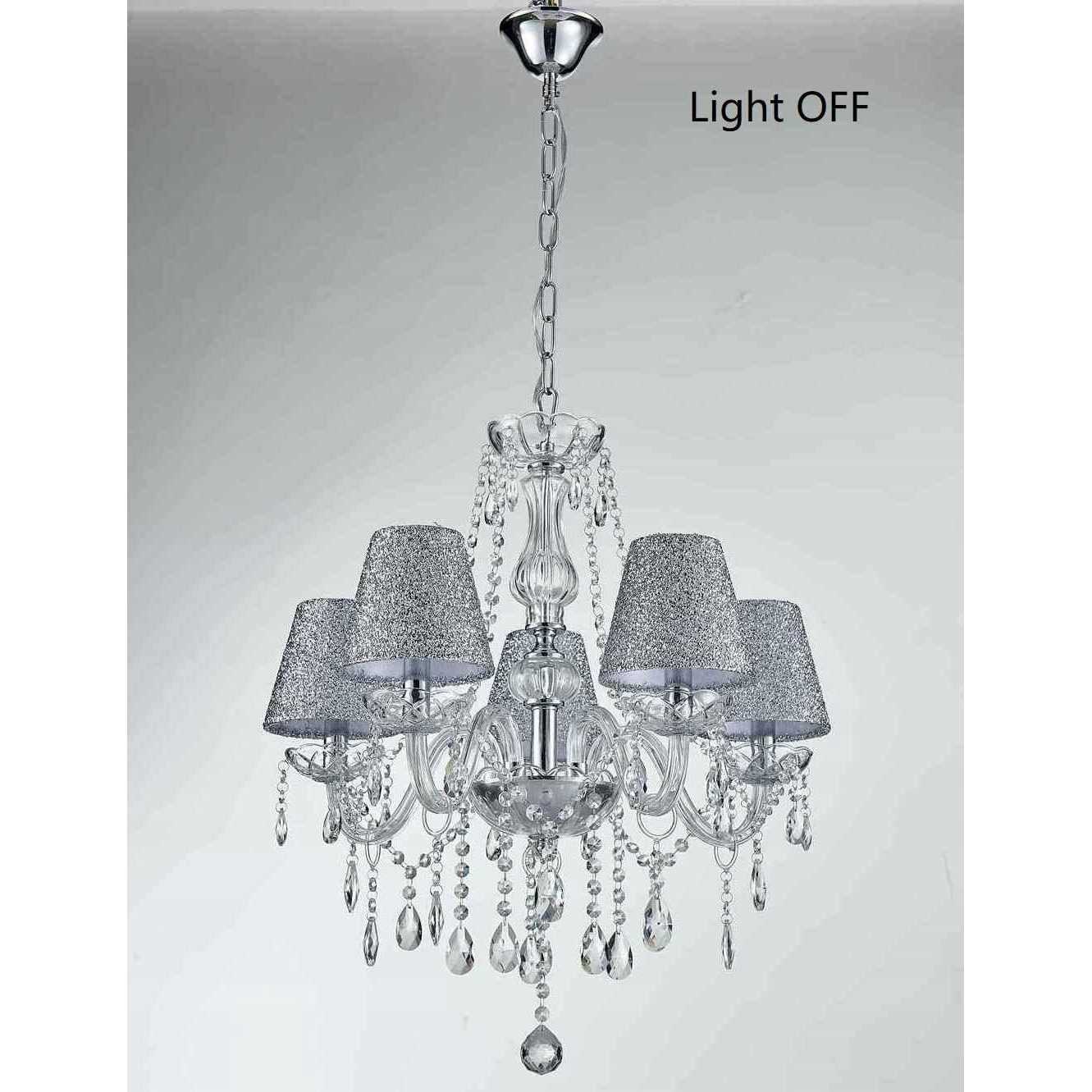 Saint Mossi Modern Contemporary Elegant K9 Crystal Glass Chandelier Pendant Ceiling Lighting Fixture - Image 2