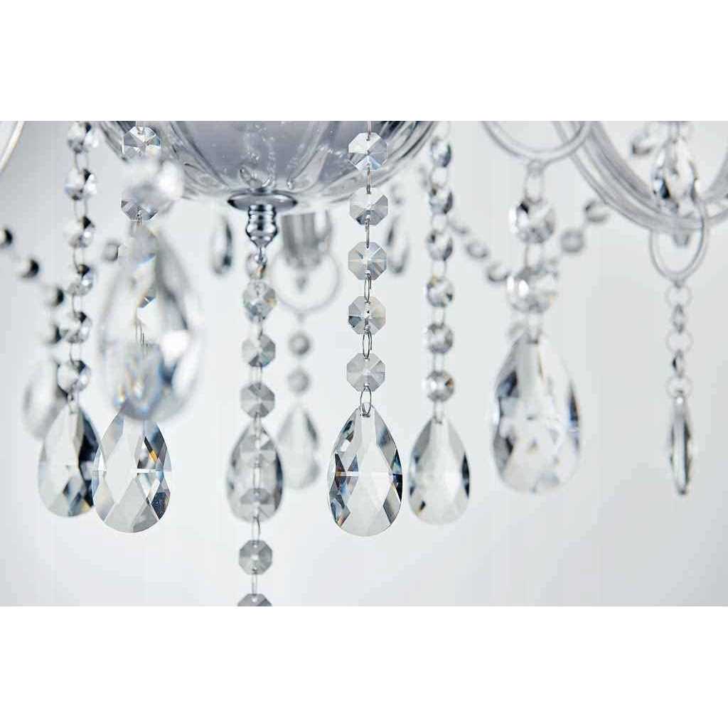 Saint Mossi Modern Contemporary Elegant K9 Crystal Glass Chandelier Pendant Ceiling Lighting Fixture - Image 3