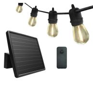 Sunforce Solar LED String Lights with Remote Control