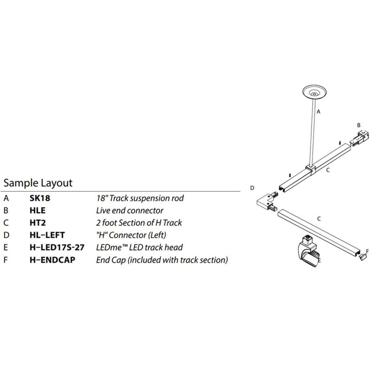 WAC Lighting H Track Single Circuit 120V - Image 3