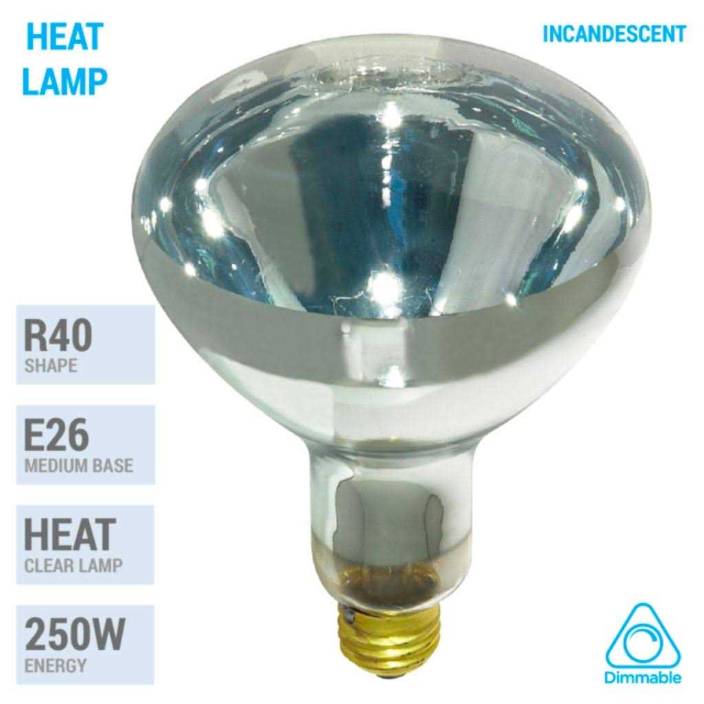 Satco S4998 R40 Heat Lamp Bulb - Image 2