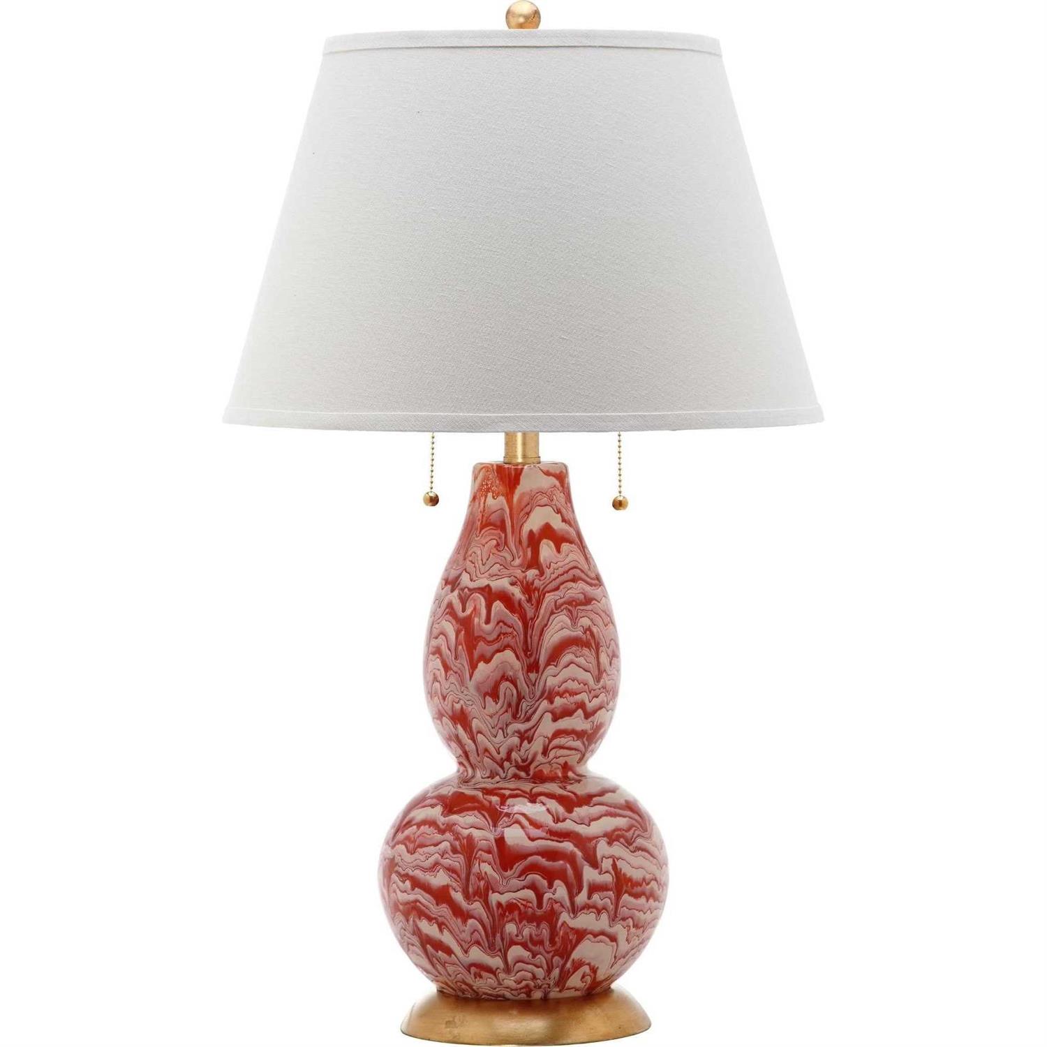 Safavieh Color Swirls Glass Table Lamp - Image 5