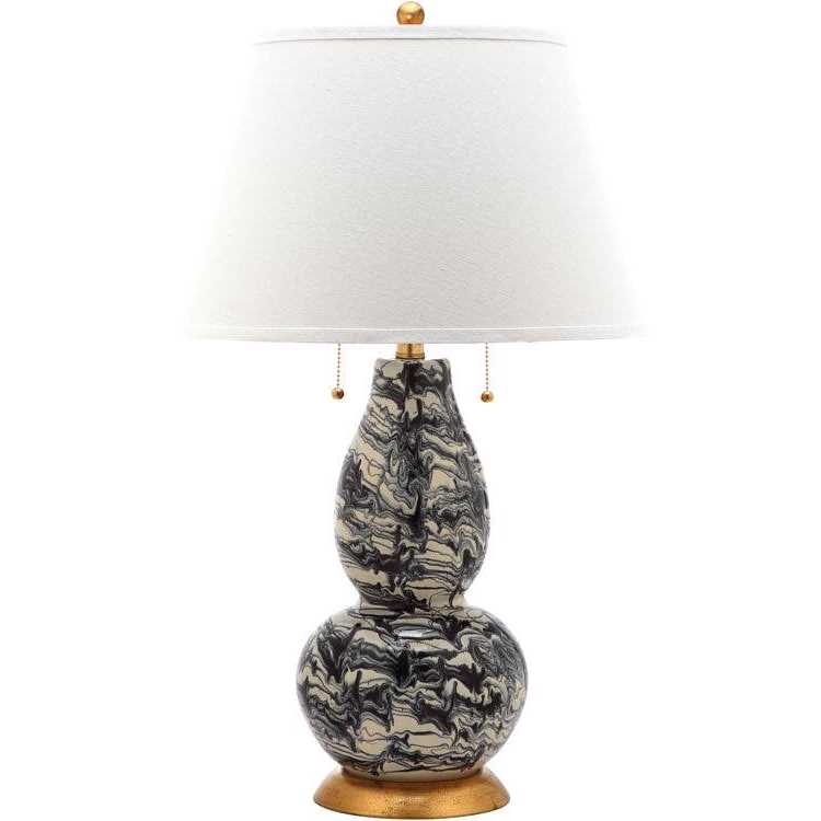 Safavieh Color Swirls Glass Table Lamp - Image 4