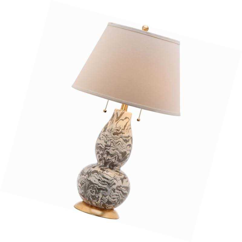 Safavieh Color Swirls Glass Table Lamp - Image 5