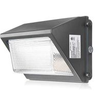 YELLORE LED Wall Pack Light with Dusk-to-Dawn Photocell 5000K Daylight Security Lighting