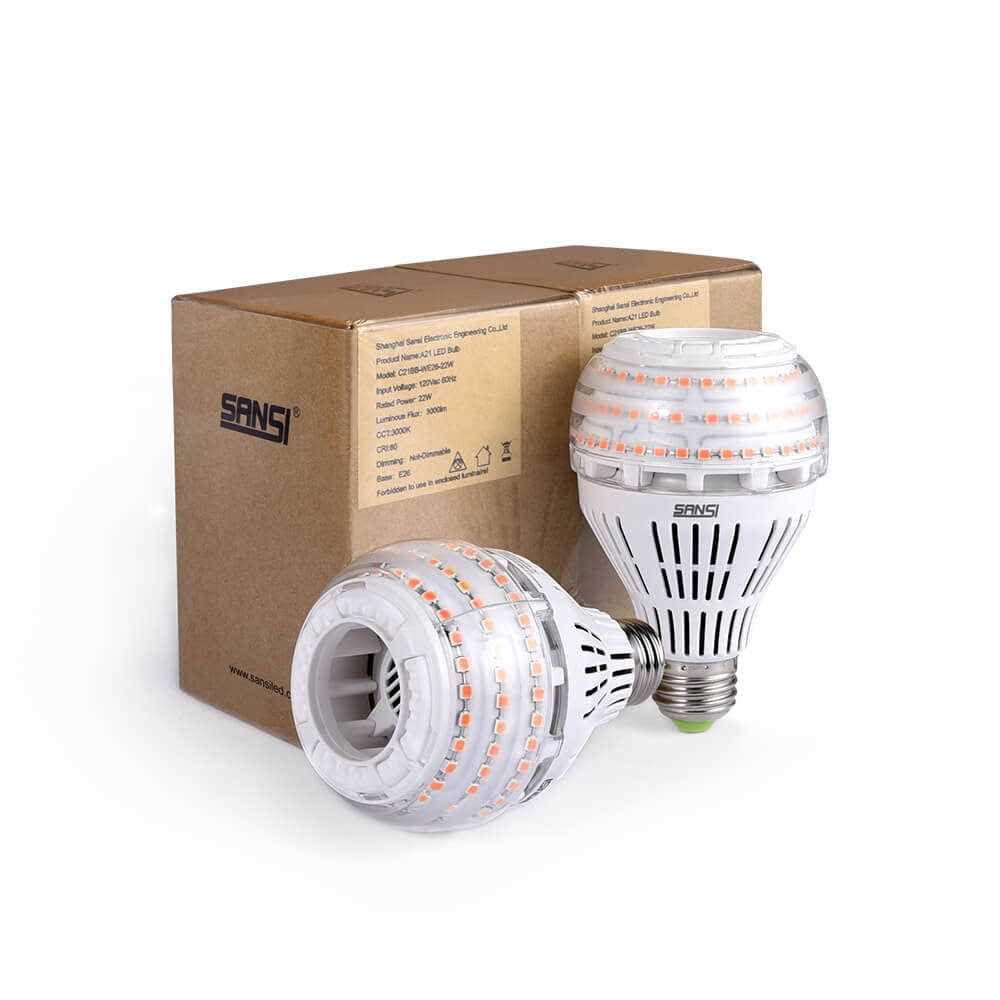SANSI Equivalent A21 LED Light Bulb E26 LED Bulb - Image 5
