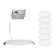 WAC Lighting Lotos Round LED 5-CCT Aluminum Recessed Kit