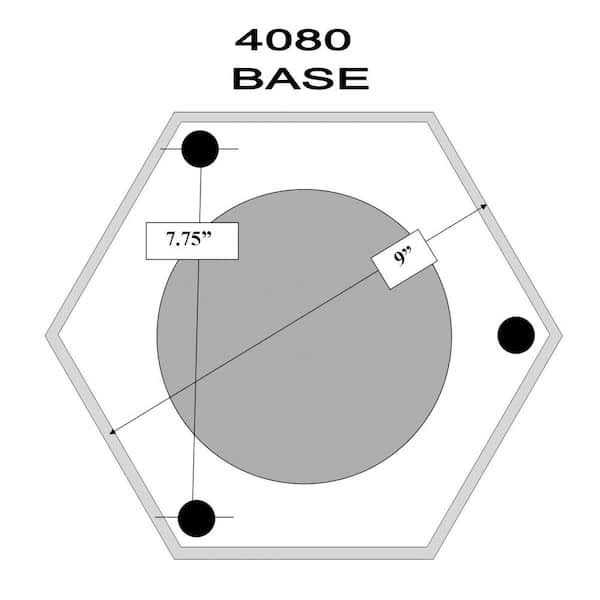 Trans Globe Post Light Black 4080 4080 - Image 4