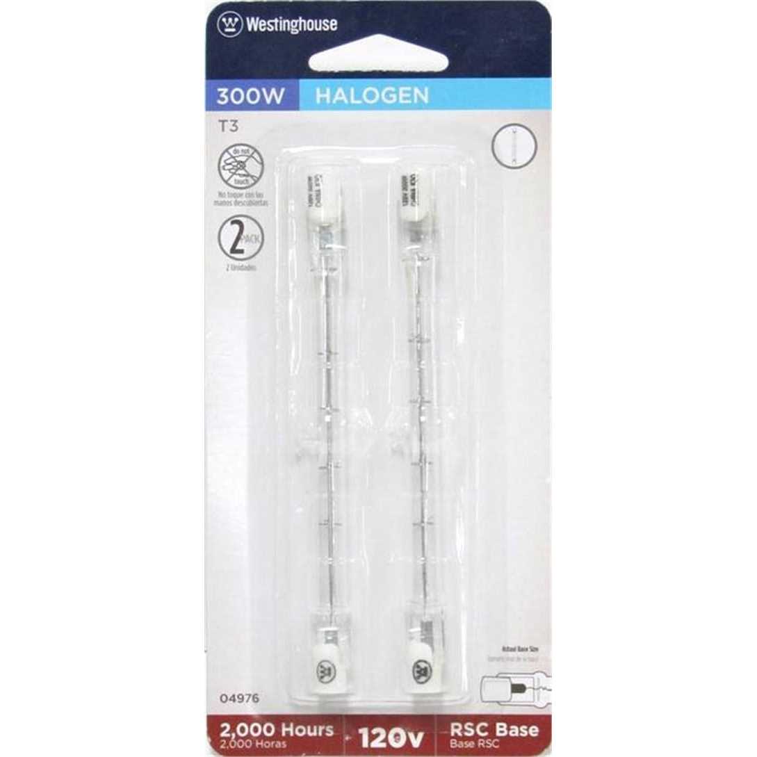 Westinghouse 0497600 300W T3 Halogen Bulb - Image 2