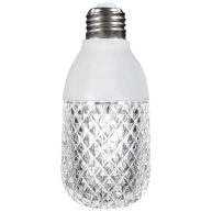 Way to Celebrate! White Lightshow LED Sparkle Light Bulb