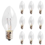 Scentsy Bulb,10 Pack Wax Warmer Light Bulbs 15W,Replacement Bulbs for Himalayan Salt Lamps & Baskets