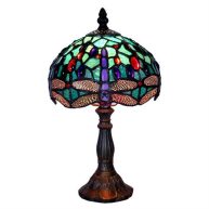 Warehouse of Tiffany Turquoise Dragoy Table Lamp