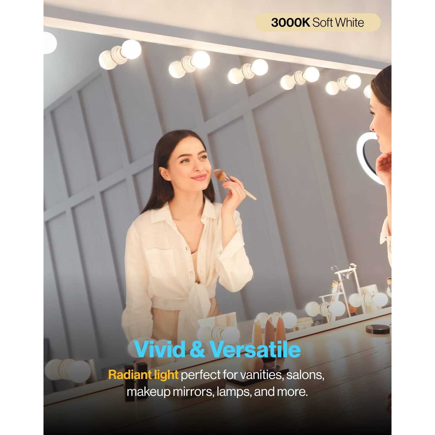 Sunco Lighting G25 LED Globe, 6w=40w, Dimmable, 450 LM - Image 5