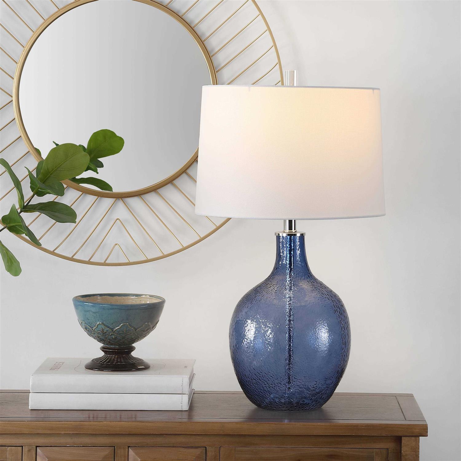 Safavieh Nadine Glass Table Lamp