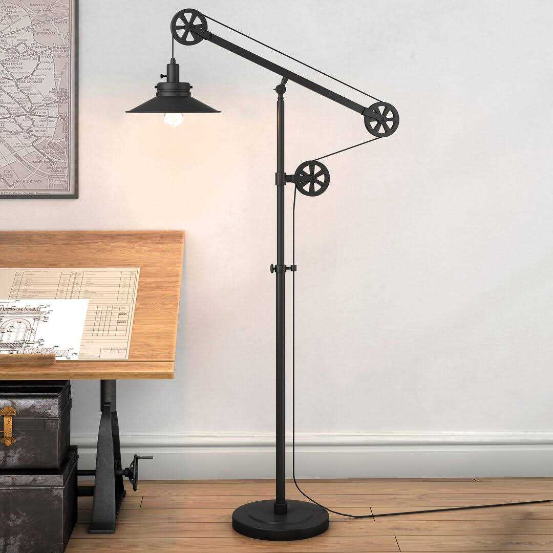 Richarson 75.5 Task/Reading Floor Lamp Trent Austin Design Base Finish - Image 4