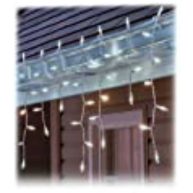 Sylvania Staylit Icicle 100-Light Set Cool White LED