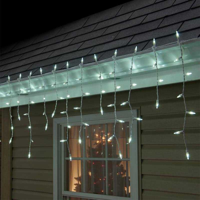 Sylvania Staylit Icicle 100-Light Set Cool White LED - Image 3
