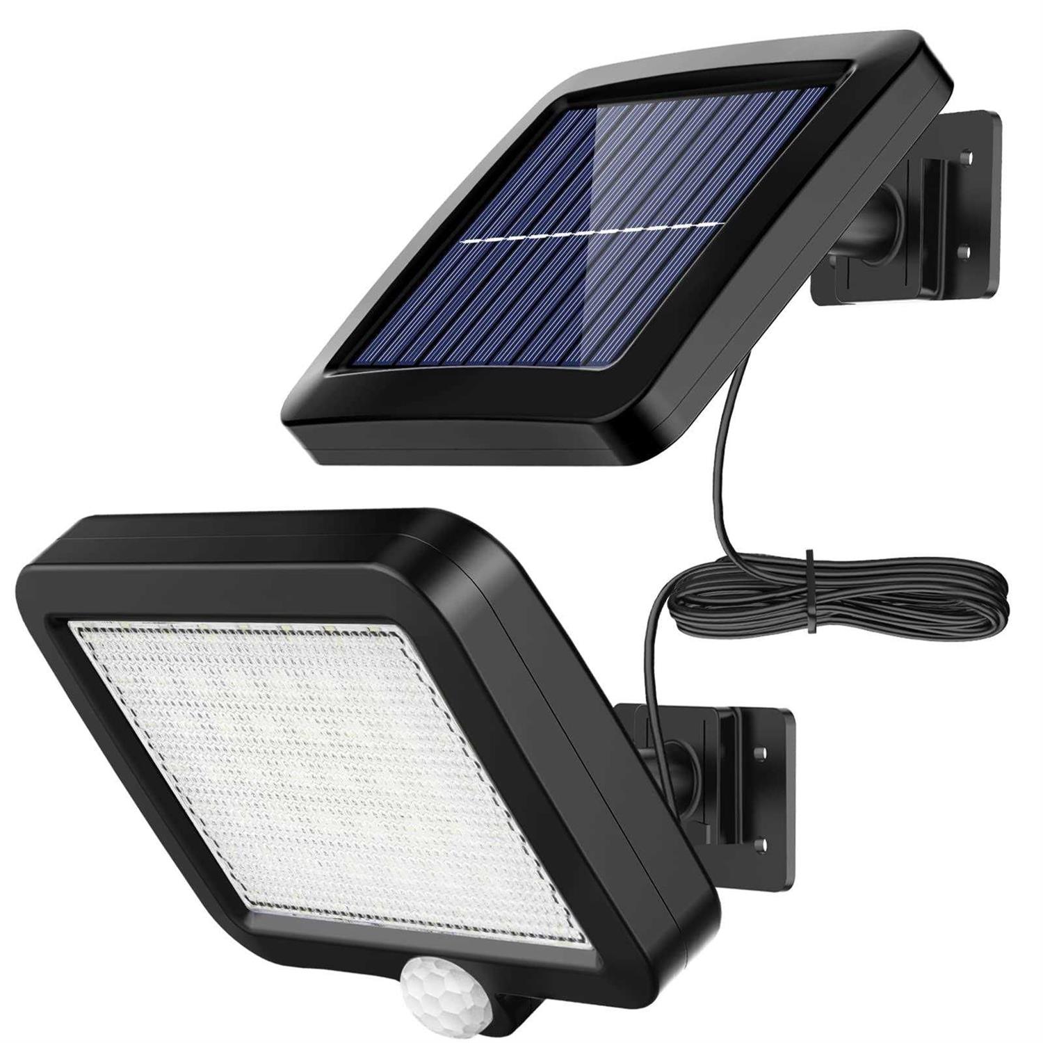 Solar Light Outdoor 56 LED Solar Light Outside with Motion Detector