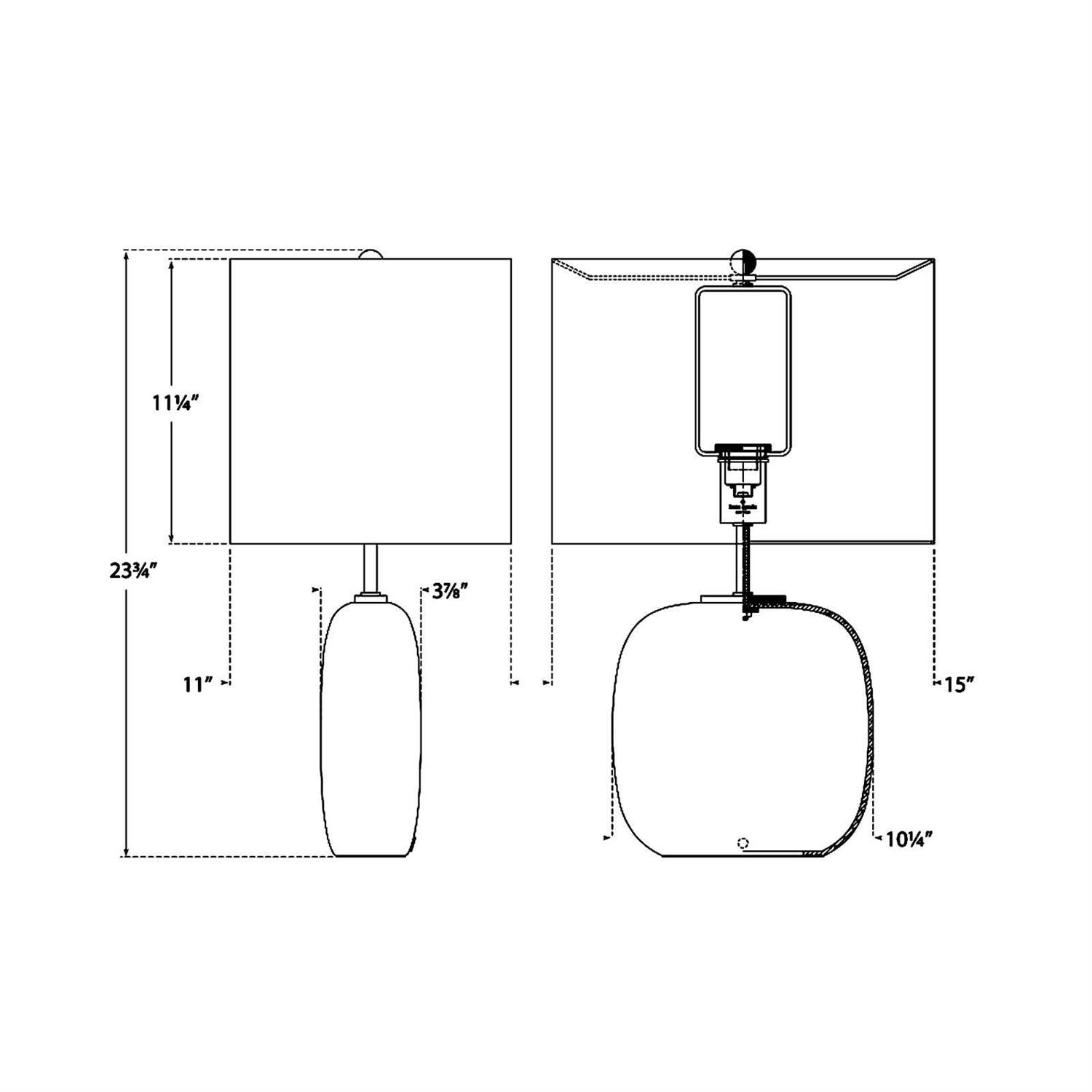 Visual Comfort Signature Parkwood Table Lamp - Image 5