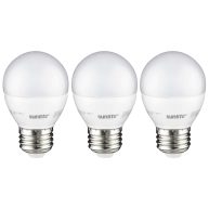 Sunlite LED G16 Globe Light Bulb Medium E26 Base