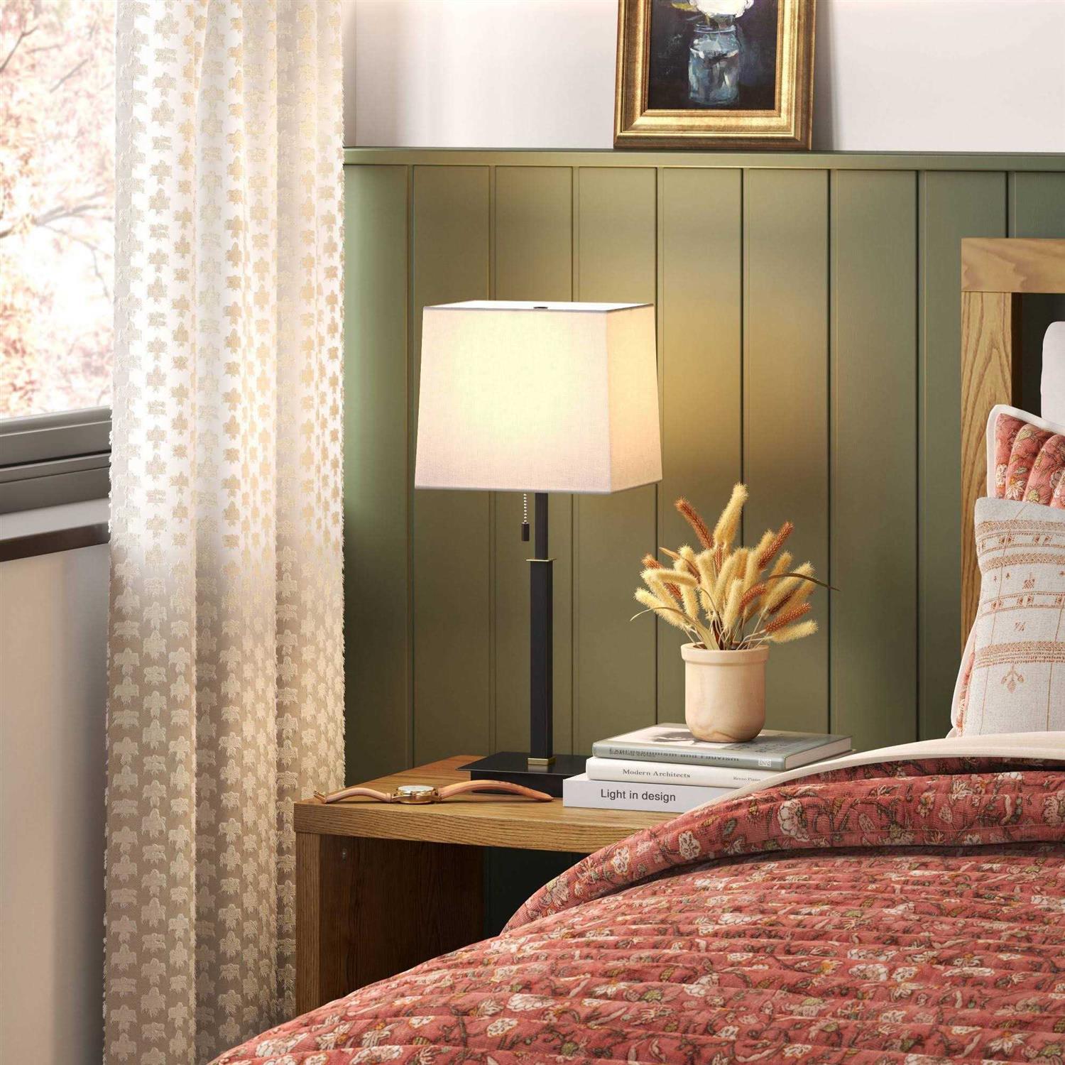 Threshold New Square Base Stick Lamp with USB - Image 3