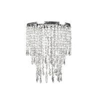 Tadpoles Faux Crystal Triple Layer Dangling Shade