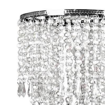 Tadpoles Faux Crystal Triple Layer Dangling Shade - Image 2