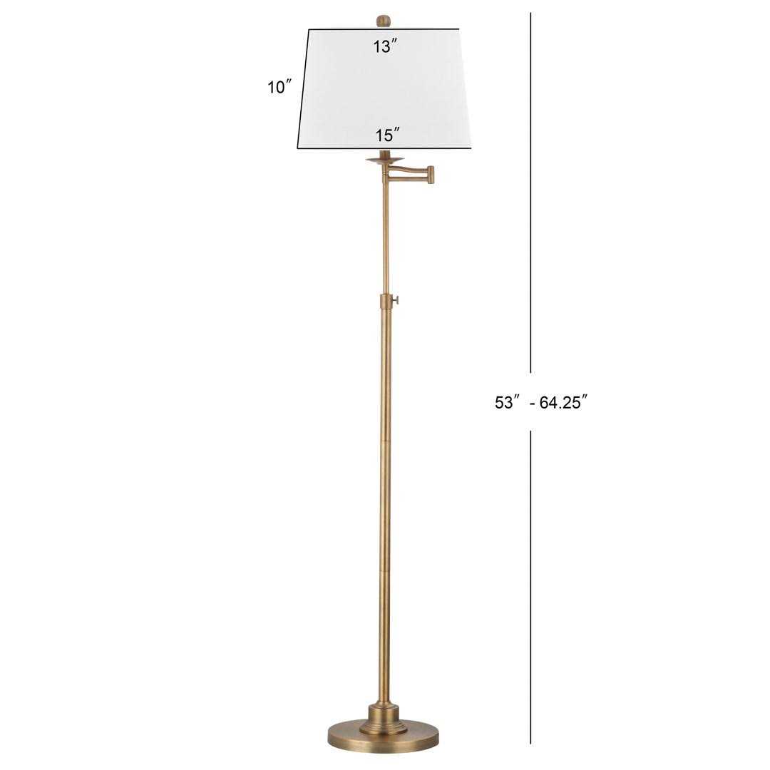 Rosalie 64.25 Swing Arm Floor Lamp - Image 4