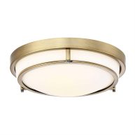 Trade Winds Lighting Slim Ceiling Light Nickel