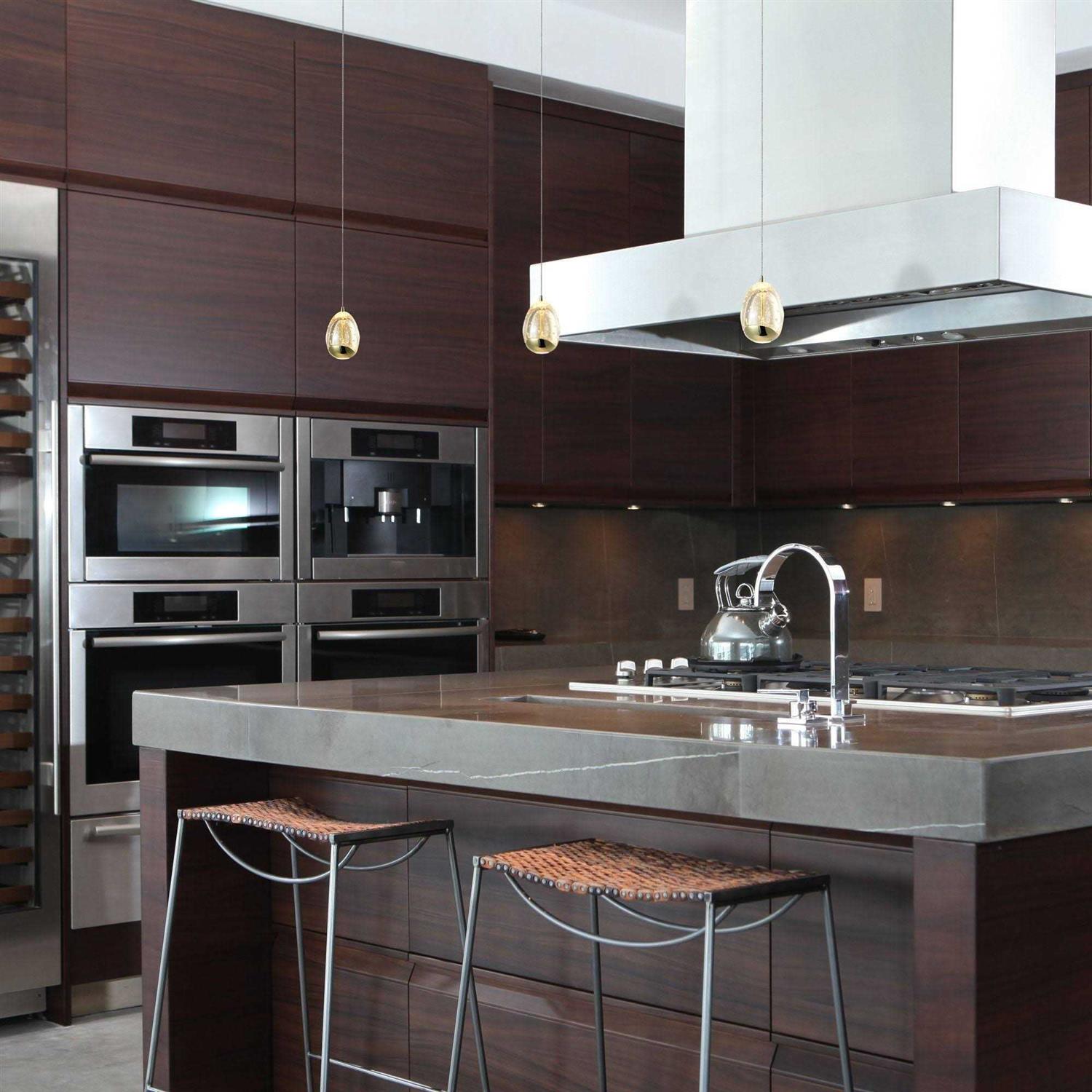 VONN Lighting Venezia 3.5 ETL Certified Integrated LED Pendant Lighting Fixture VAP2201GL - Image 3