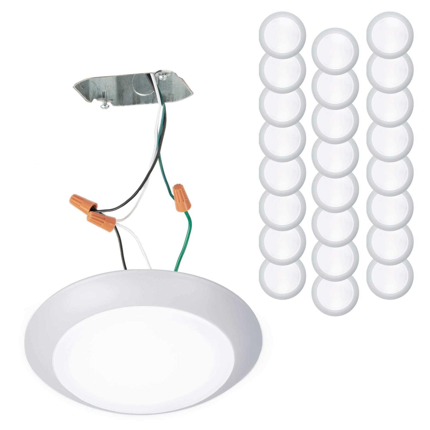 WAC Lighting-FM-306-930JB-WT-Disc-15W 3000K 1 LED Flush Mount