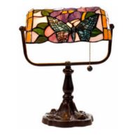 Warehouse of Tiffany Butterfly Banker Lamp