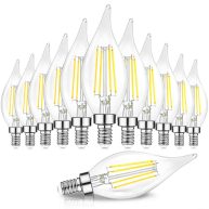 TOBUSA Dimmable E12 Candelabra LED Bulbs 60 Watt Incandescent Equivalent
