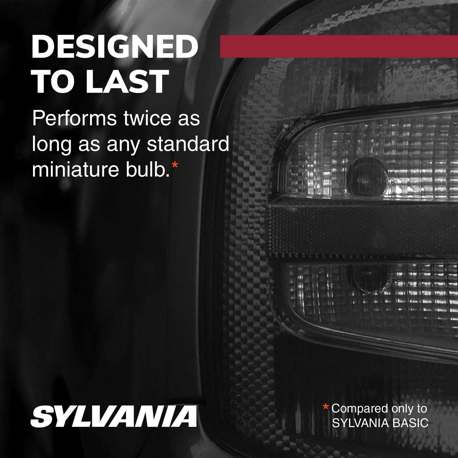 Sylvania 7444NA Long Life Automotive Mini Bulb - Image 3
