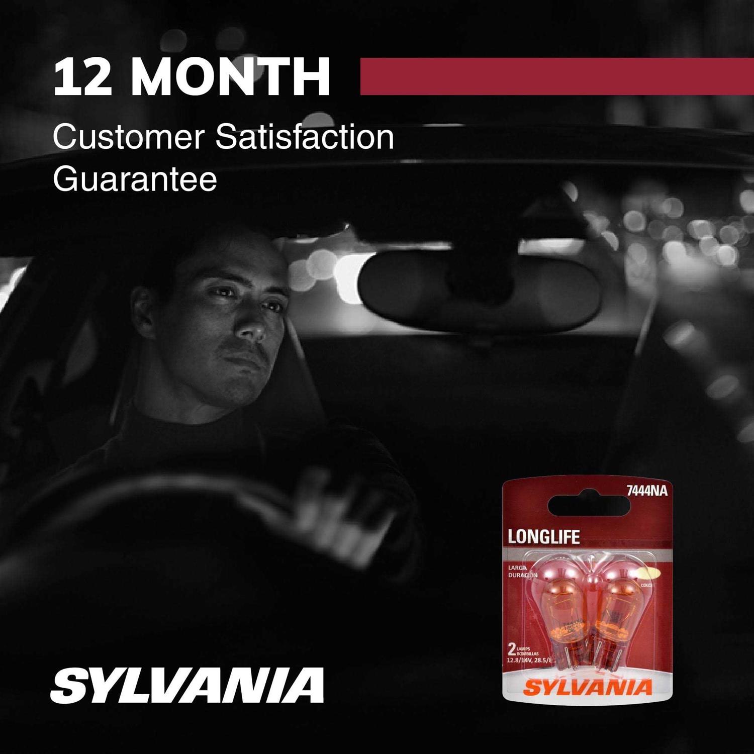 Sylvania 7444NA Long Life Automotive Mini Bulb - Image 4