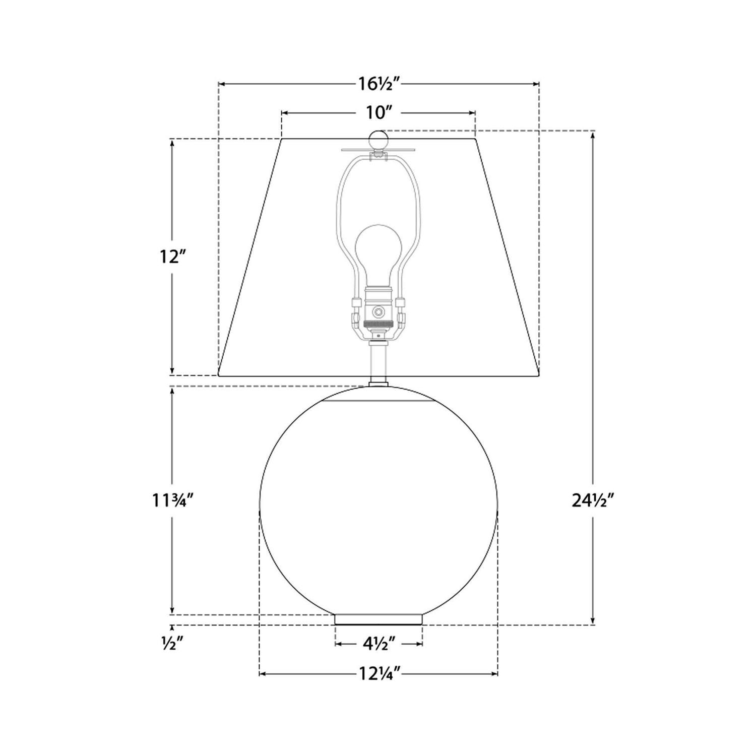 Visual Comfort Morton Table Lamp - Image 5
