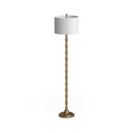Safavieh LIT4334A Aurelia 63.5-Inch H Floor Lamp, Antique Gold